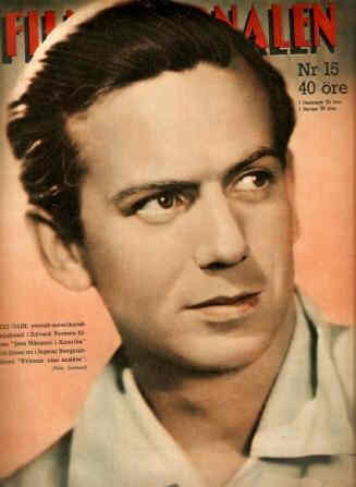FILMJOURNALEN magazine side cover Issue 15  1947