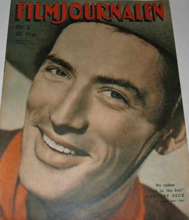 FILMJOURNALEN magazine side cover Issue 2  1948