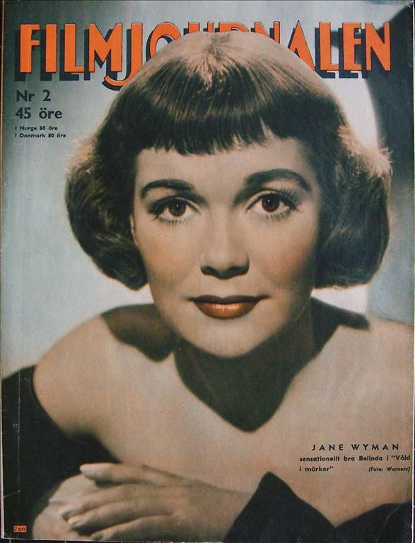 FILMJOURNALEN magazine side cover Issue 2  1949