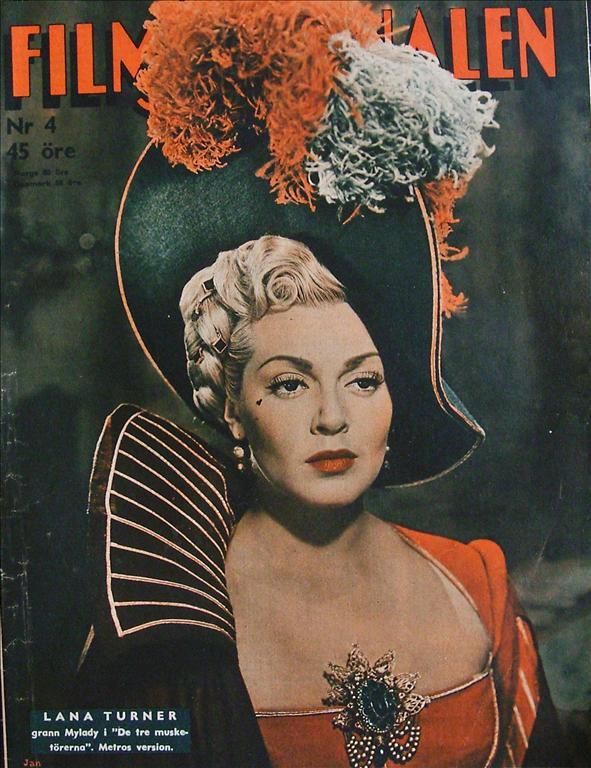 FILMJOURNALEN magazine side cover Issue 4  1949
