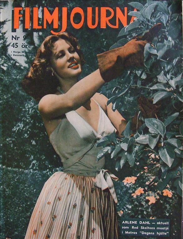 FILMJOURNALEN magazine side cover Issue 9  1949