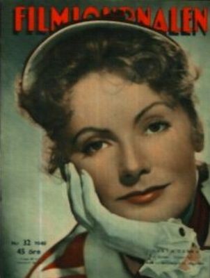 FILMJOURNALEN magazine side cover Issue 32  1949