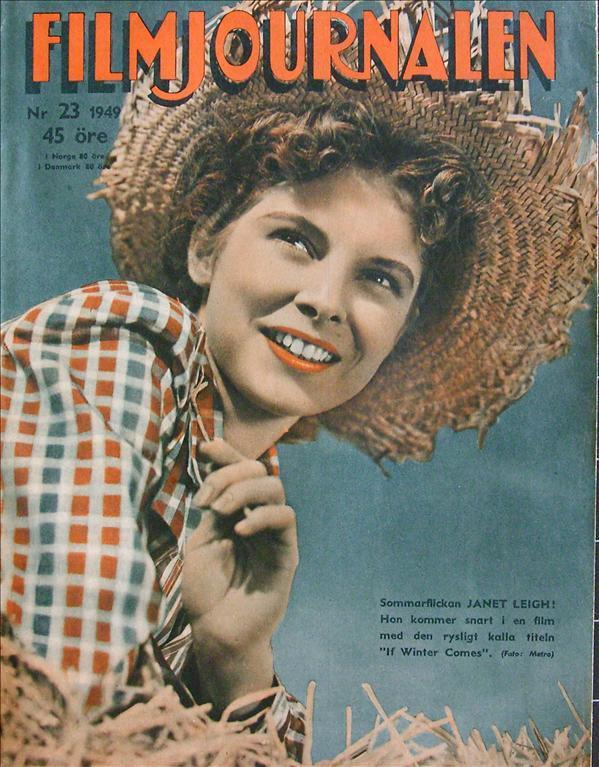 FILMJOURNALEN magazine side cover Issue 23  1949