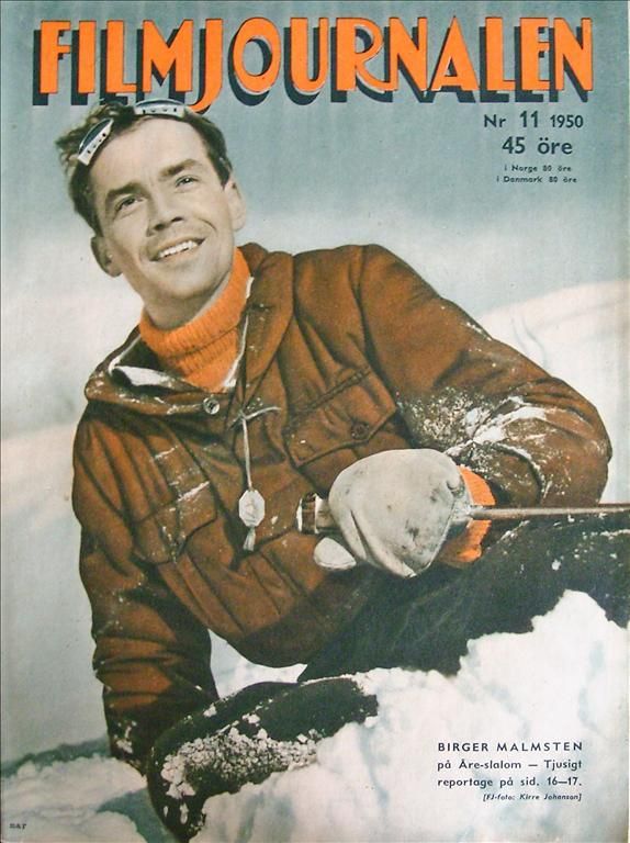 FILMJOURNALEN magazine side cover Issue 11  1950