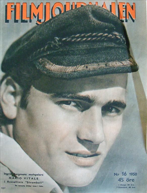 FILMJOURNALEN magazine side cover Issue 16  1950