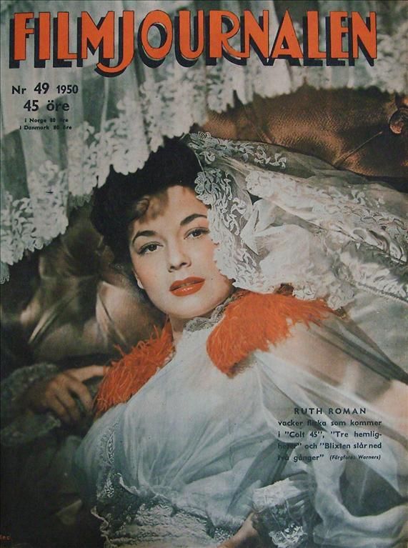 FILMJOURNALEN magazine side cover Issue 49  1950
