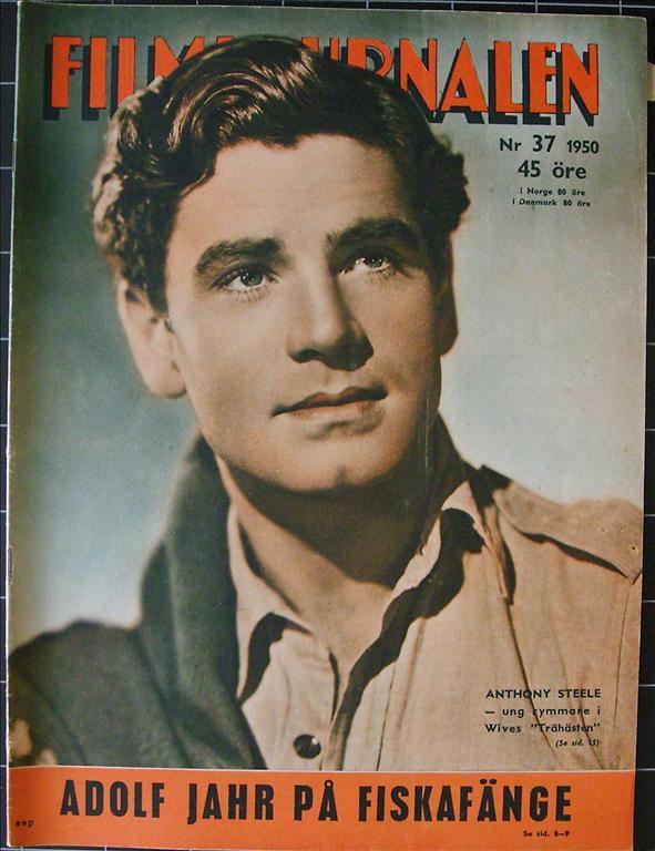 FILMJOURNALEN magazine side cover Issue 37  1950