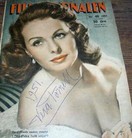 FILMJOURNALEN magazine side cover Issue 48  1951