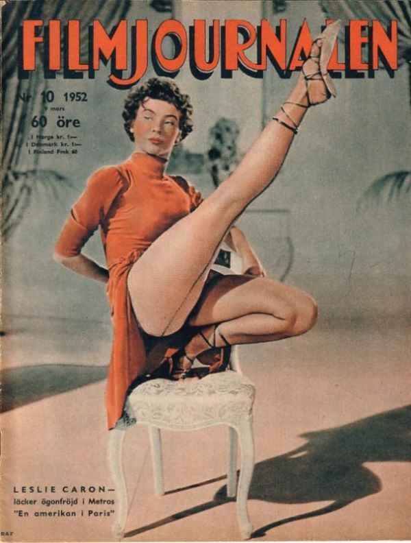 FILMJOURNALEN magazine side cover Issue 10  1952