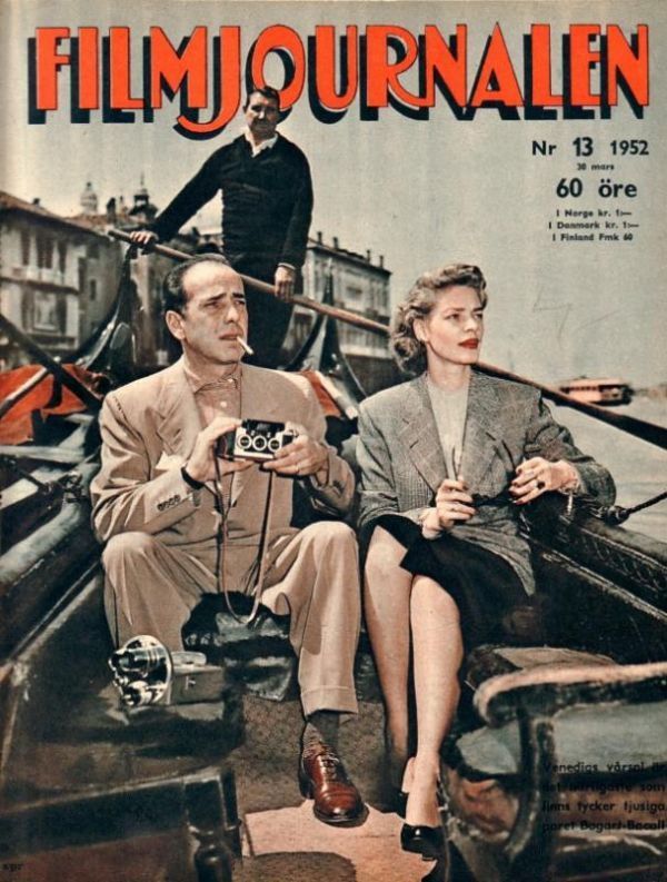 FILMJOURNALEN magazine side cover Issue 13  1952