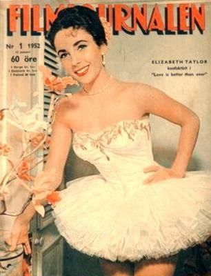 FILMJOURNALEN magazine side cover Issue 1 January 1952