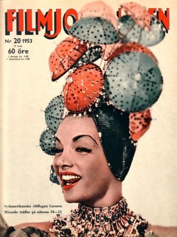 FILMJOURNALEN magazine side cover Issue 20 19 May 1953