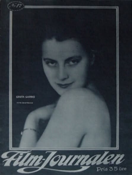 FILMJOURNALEN magazine side cover Issue 17   1924