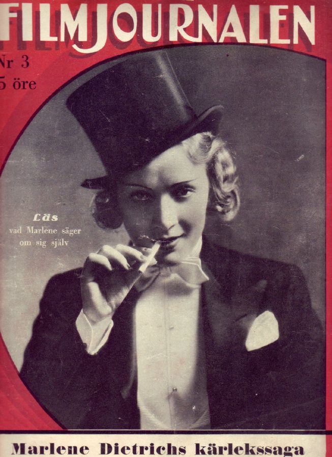 FILMJOURNALEN magazine side cover Issue 3  1932