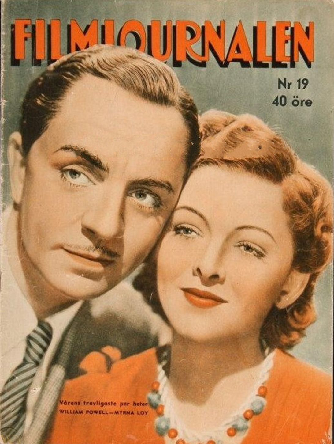 FILMJOURNALEN magazine side cover Issue 19 12 May 1940