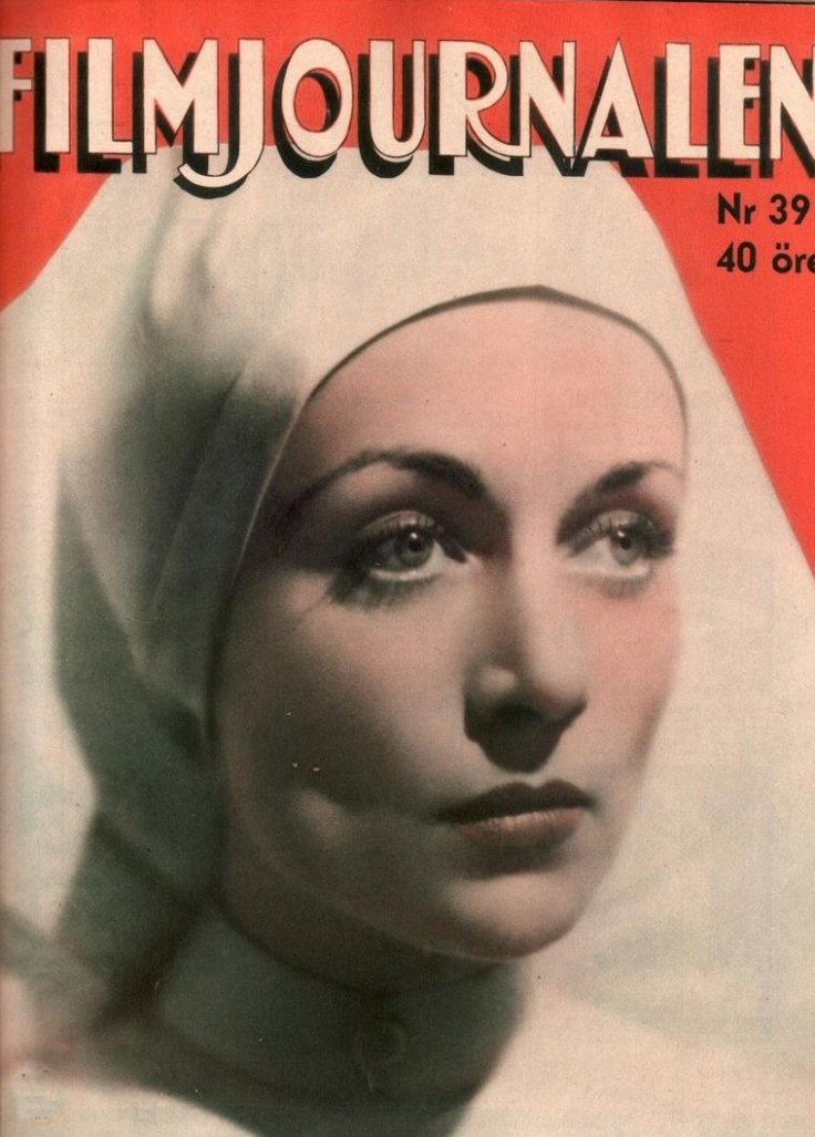 FILMJOURNALEN magazine side cover Issue 39   1940