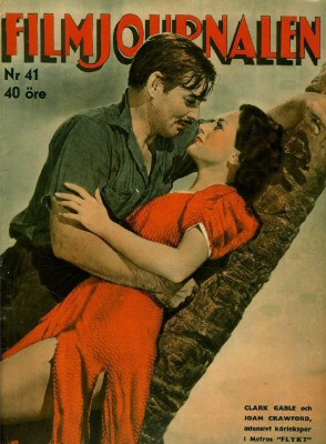 FILMJOURNALEN magazine side cover Issue 41   1940