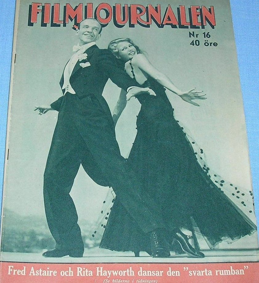 FILMJOURNALEN magazine side cover Issue 16 15 April 1942