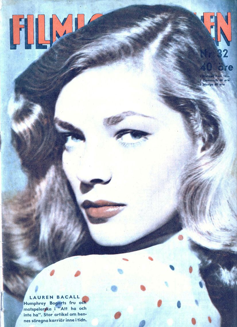 FILMJOURNALEN magazine side cover Issue 32 22 July 1945