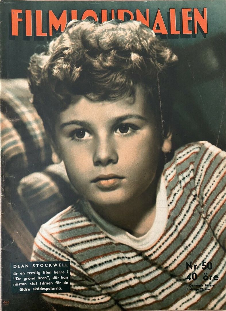 FILMJOURNALEN magazine side cover Issue 50 15 December 1946
