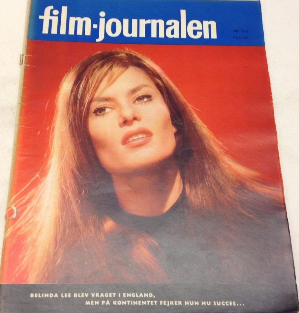 FILM-JOURNALEN magazine side cover  May 1960