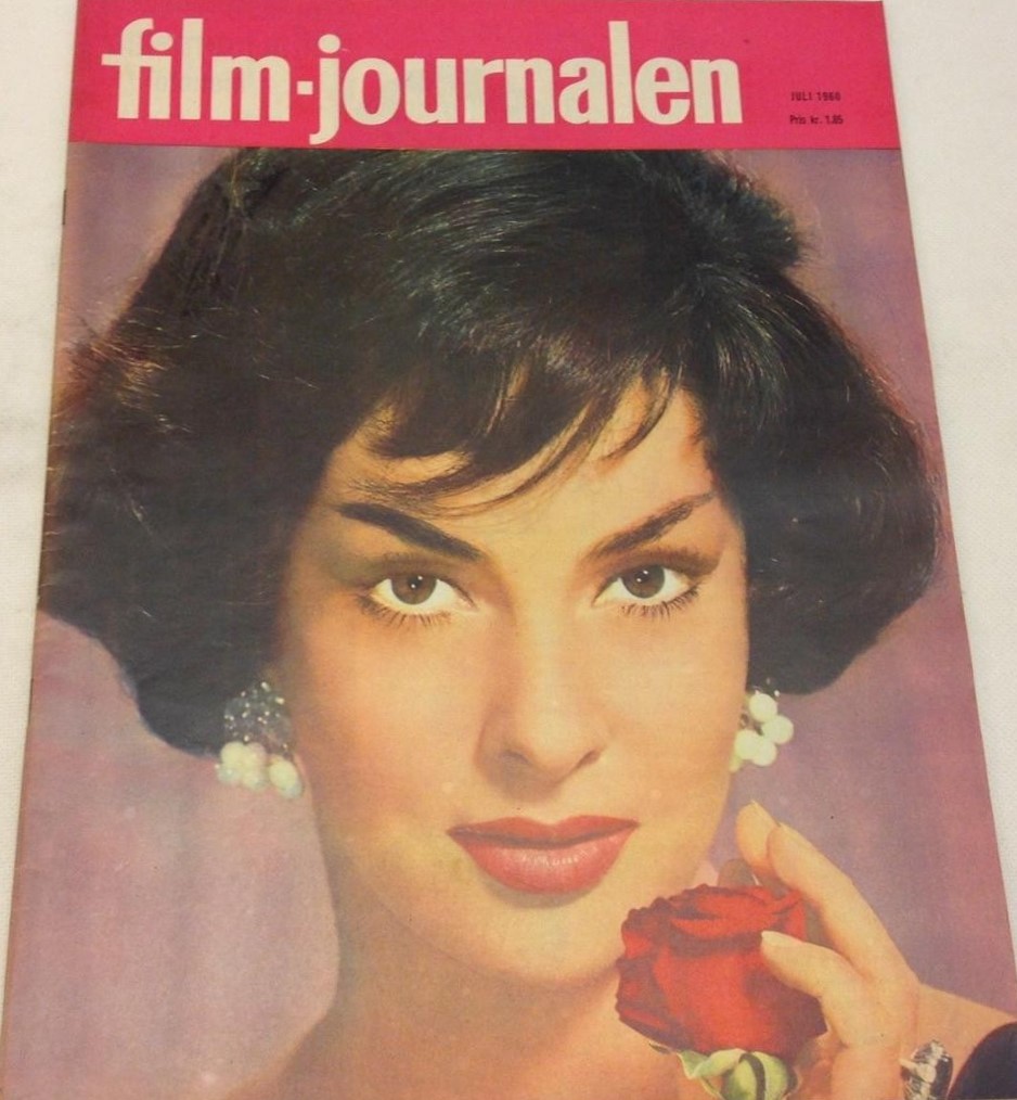 FILM-JOURNALEN magazine side cover  July 1960