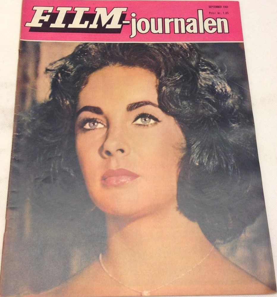 FILM-JOURNALEN magazine side cover  September 1960