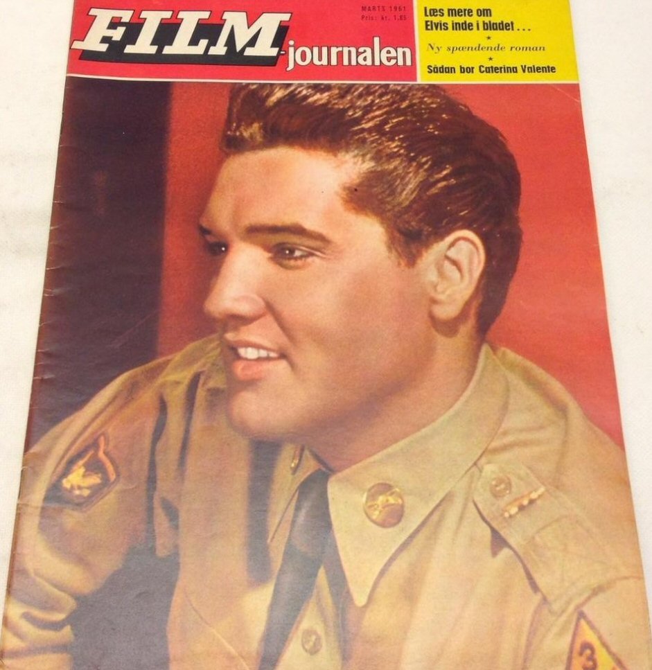 FILM-JOURNALEN magazine side cover  March 1961