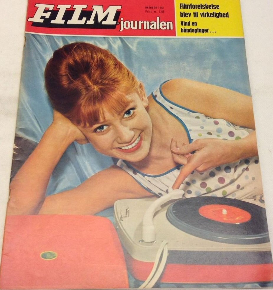 FILM-JOURNALEN magazine side cover  October 1961