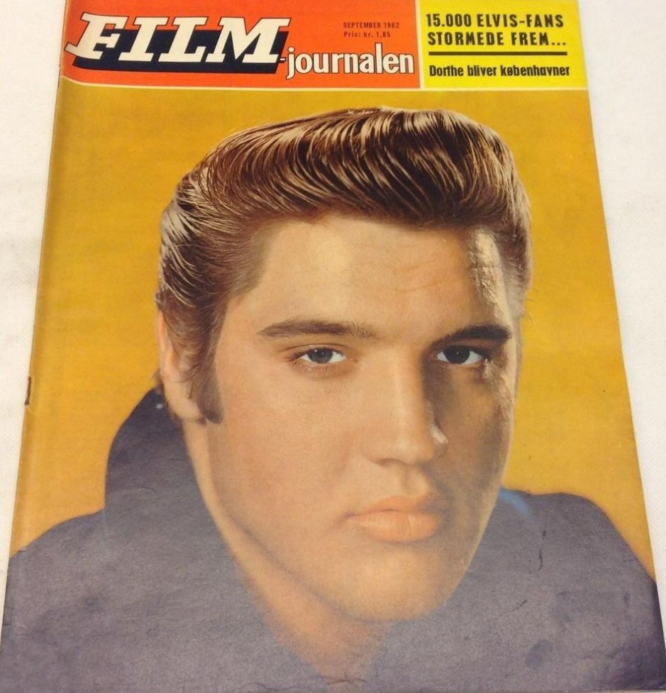 FILM-JOURNALEN magazine side cover  September 1962
