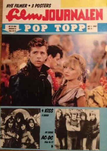 FILMJOURNALEN (Norway) magazine side cover Issue 1  1983