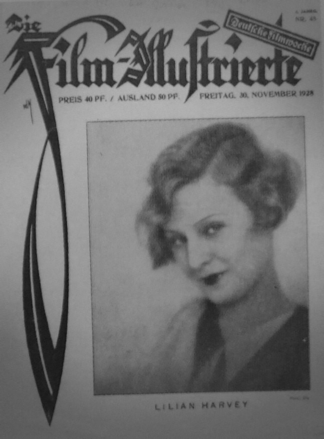 FILM ILLUSTRIERTE (1929-43) magazine cover Issue 48 30 November 1928