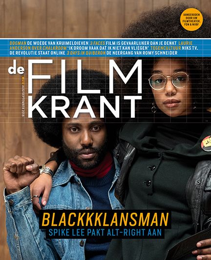 FILMKRANT | DE magazine side cover Issue 412  August/September 2018
