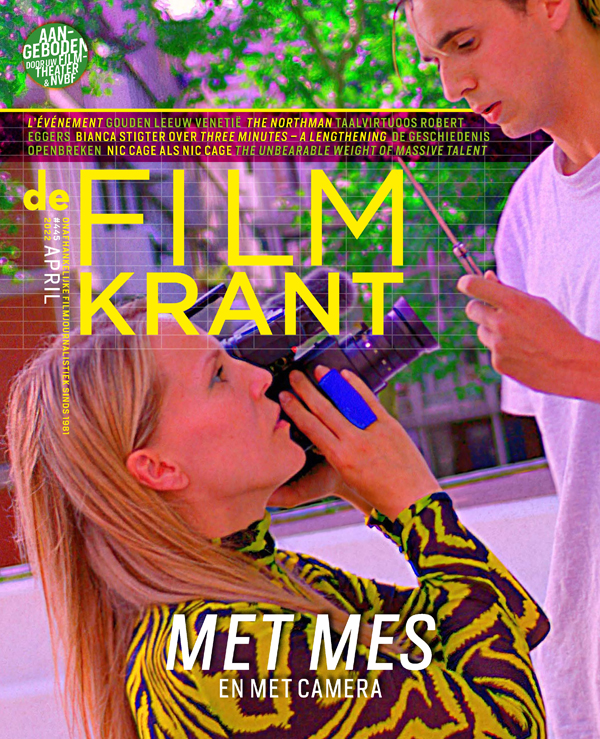 FILMKRANT | DE magazine side cover Issue 445  April 2022