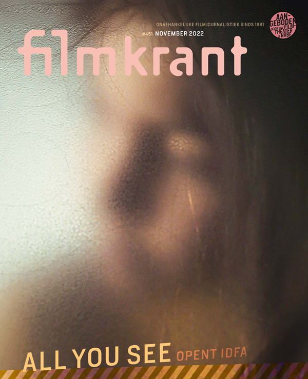 FILMKRANT | DE magazine side cover Issue 451  November 2022