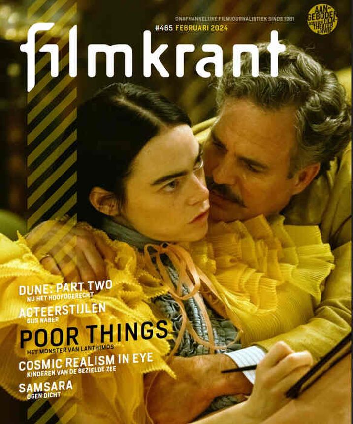 FILMKRANT | DE magazine side cover Issue 465  February 2024