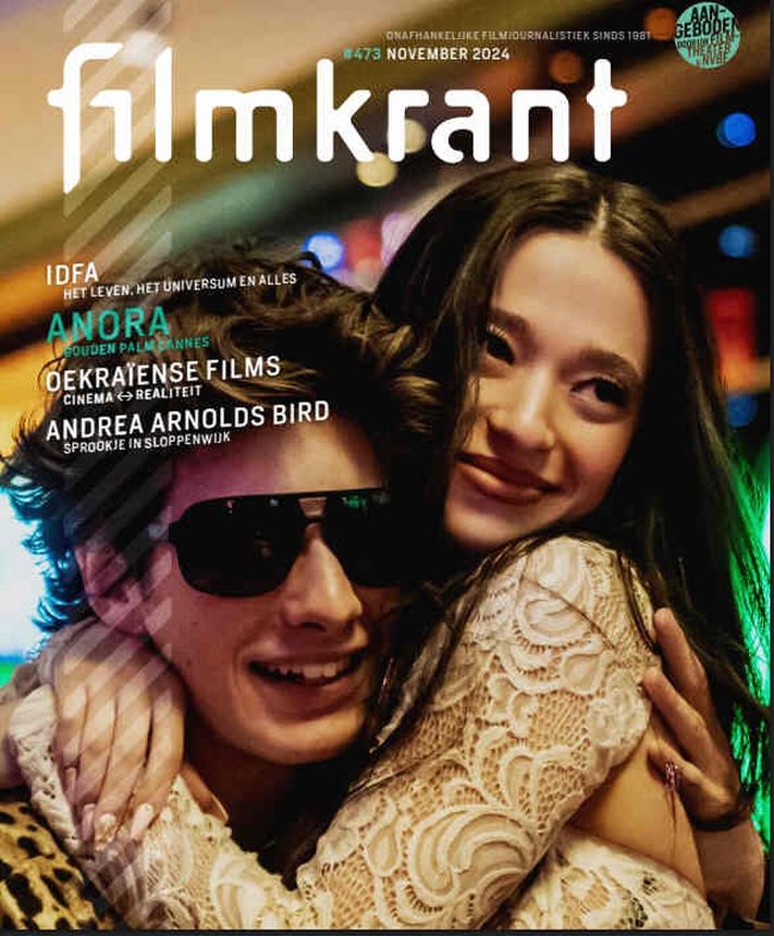 FILMKRANT | DE magazine side cover Issue 473  November 2024