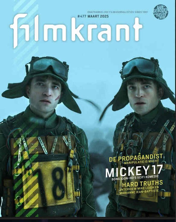 FILMKRANT | DE magazine side cover Issue 477  March 2025