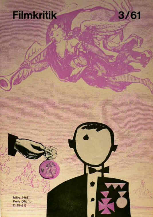 FILMKRITIK magazine side cover Issue 3 March 1961