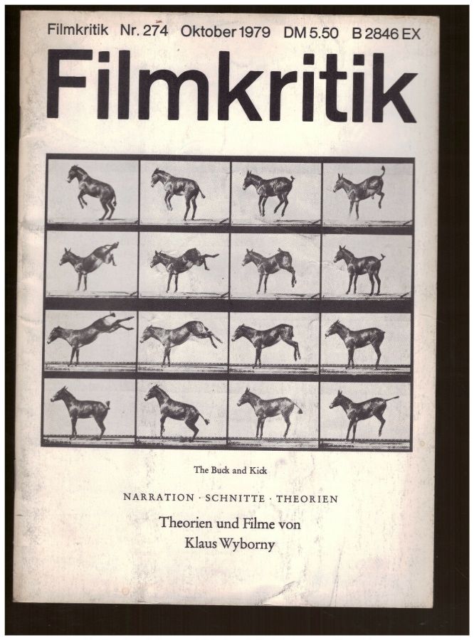FILMKRITIK magazine side cover Issue 274 October 1979