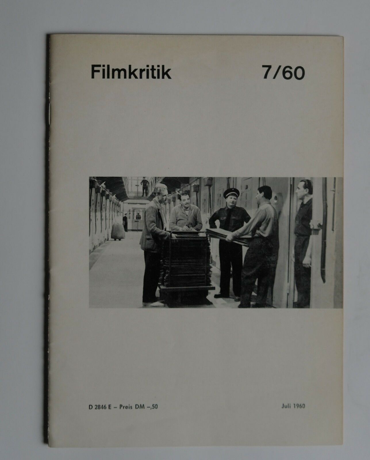 FILMKRITIK magazine side cover Issue 7 July 1960