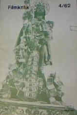 FILMKRITIK magazine side cover Issue 4 April 1962