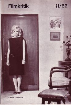 FILMKRITIK magazine side cover Issue 11 November 1962