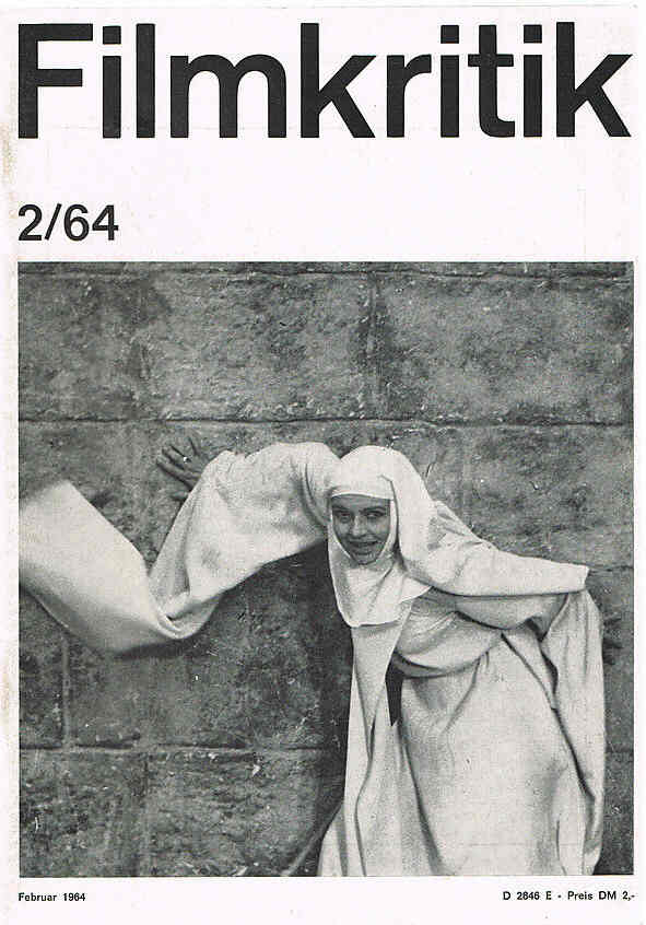 FILMKRITIK magazine side cover Issue 2 February 1964