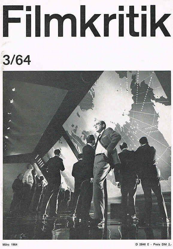 FILMKRITIK magazine side cover Issue 3 March 1964
