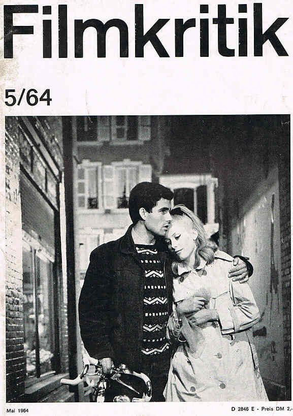 FILMKRITIK magazine side cover Issue 5 May 1964