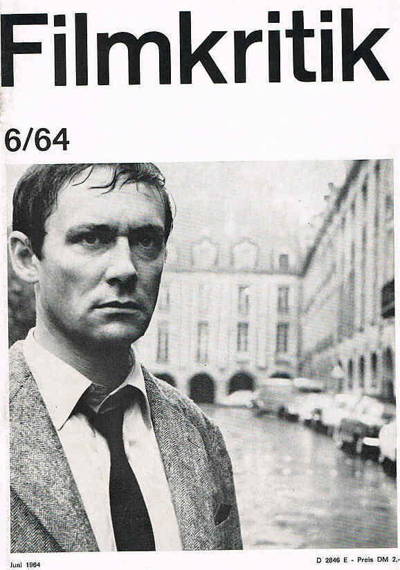 FILMKRITIK magazine side cover Issue 6 June 1964