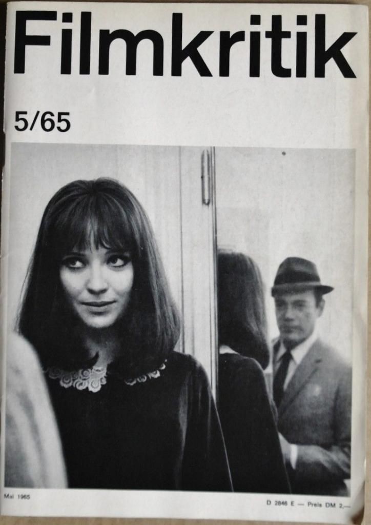 FILMKRITIK magazine side cover Issue 5 May 1965