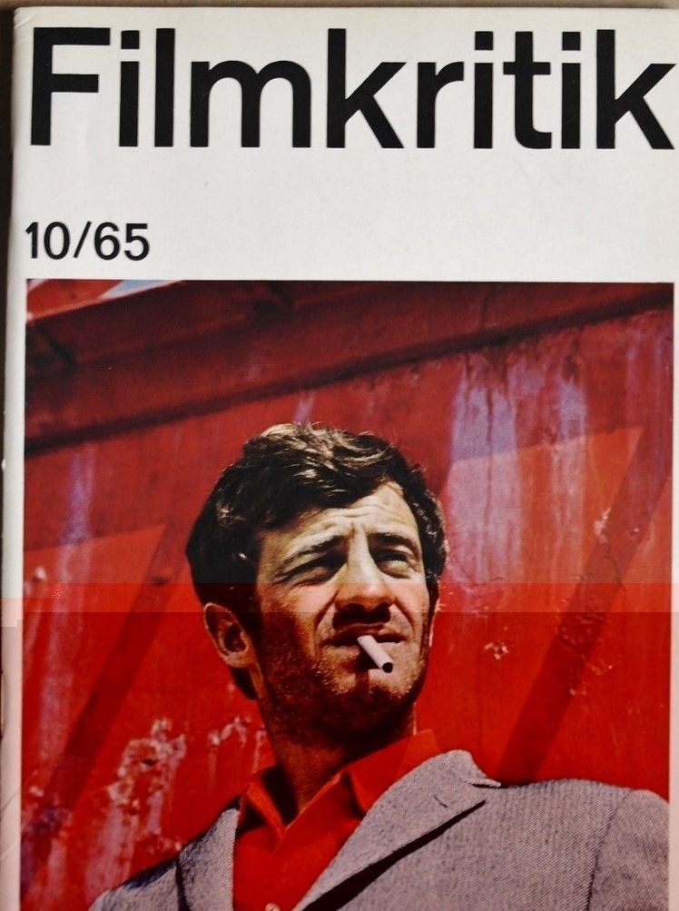 FILMKRITIK magazine side cover Issue 10 October 1965