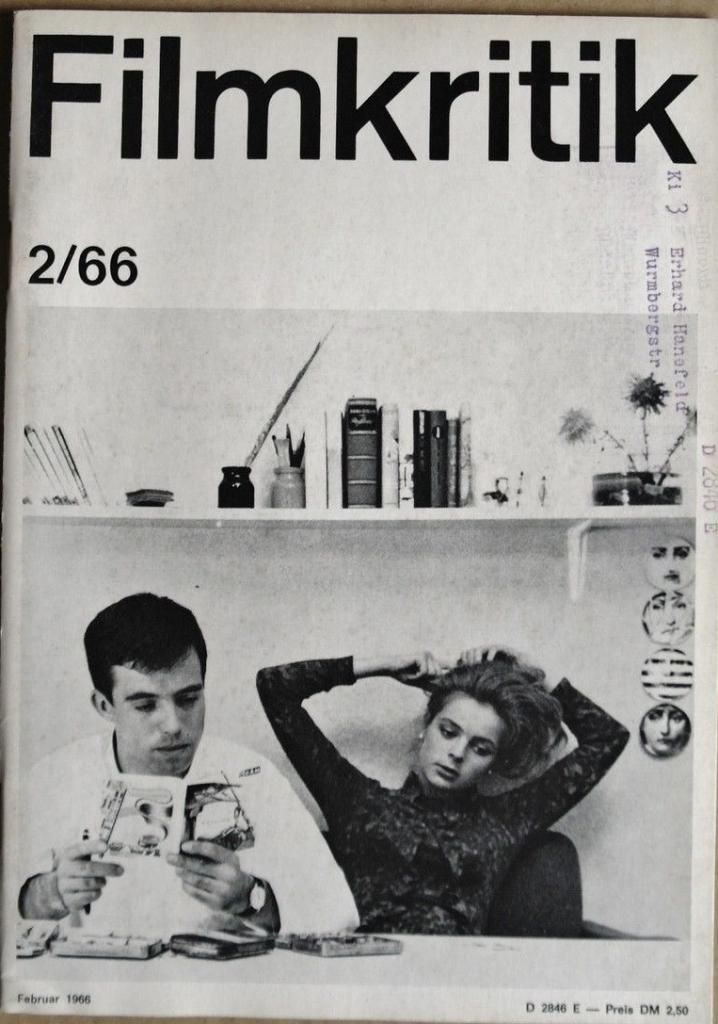 FILMKRITIK magazine side cover Issue 2 February 1966